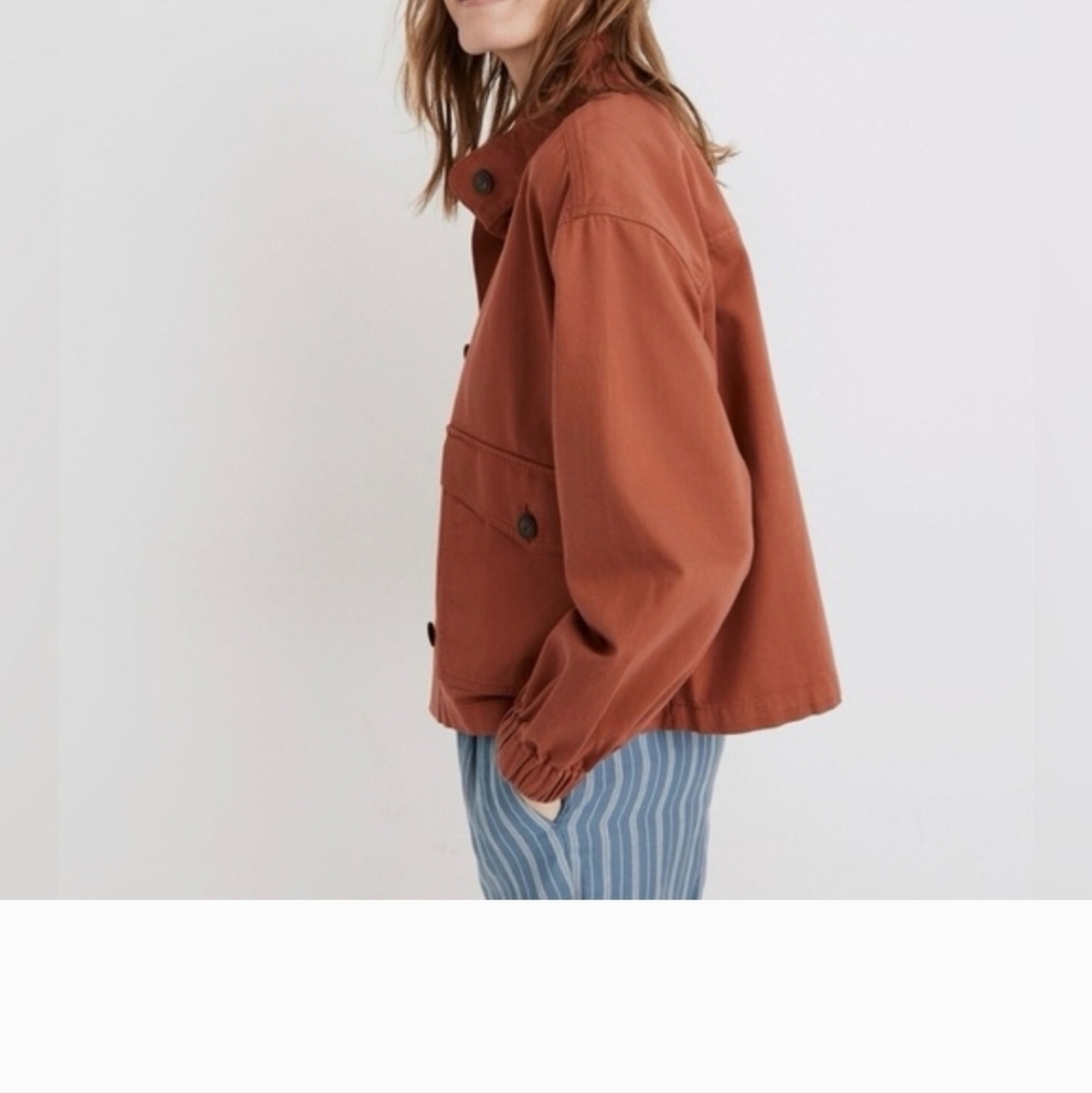 MADEWELL  BURNT ORANGE JACKET  SMALL - Picture 12 of 12